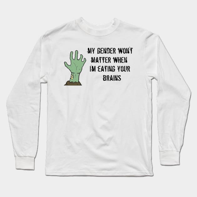 My Gender Won't Matter Long Sleeve T-Shirt by lantheman